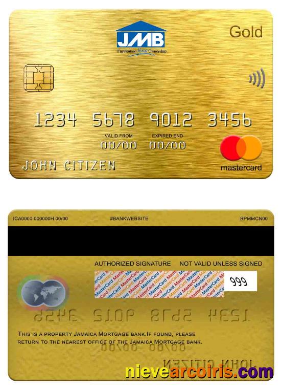 Jamaica Mortgage bank mastercard gold